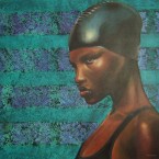 Image dévorante 3, 100 cm x 100 cm, acrylique sur toile, 2007 